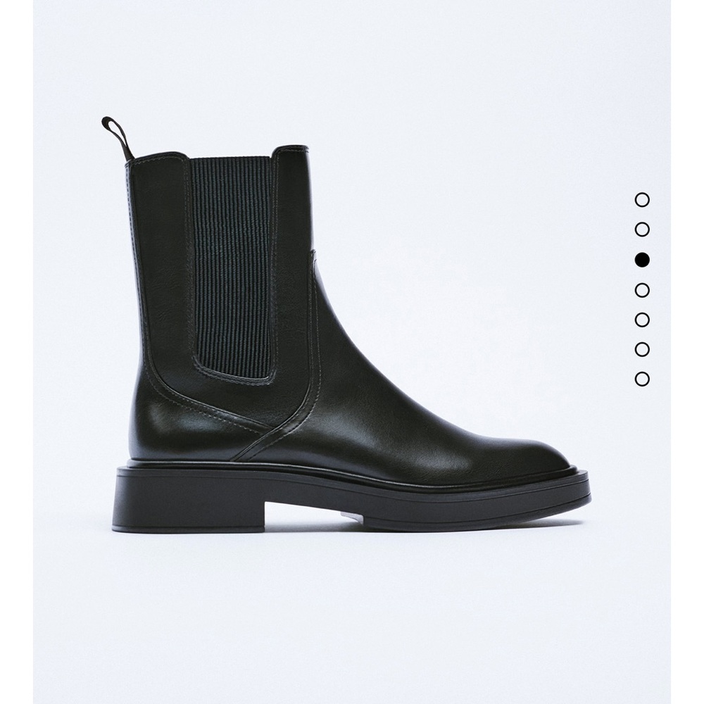 Zara Black Ankle Boots